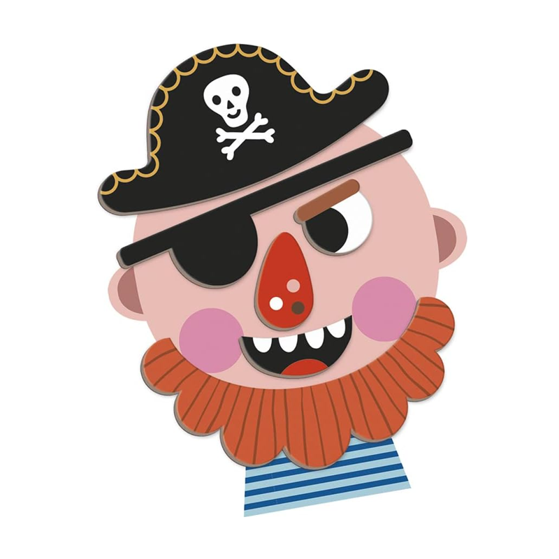 Livro Magnético Crazy Faces Personagens - Maped