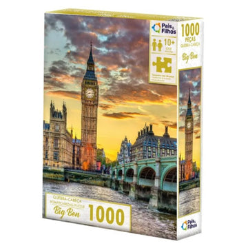 Quebra-Cabeça Big Ben 1000 Pçs - Pais & Filhos