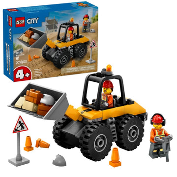Lego City Carregadeira de Rodas Construção Amarela 60450