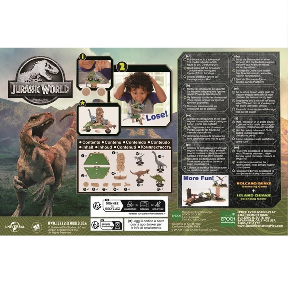 Jurassic World Island Quake Balancing Game - Epoch