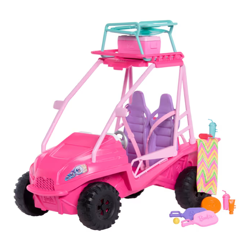 Barbie Veículo Os Mistérios da Praia Buggy - Mattel