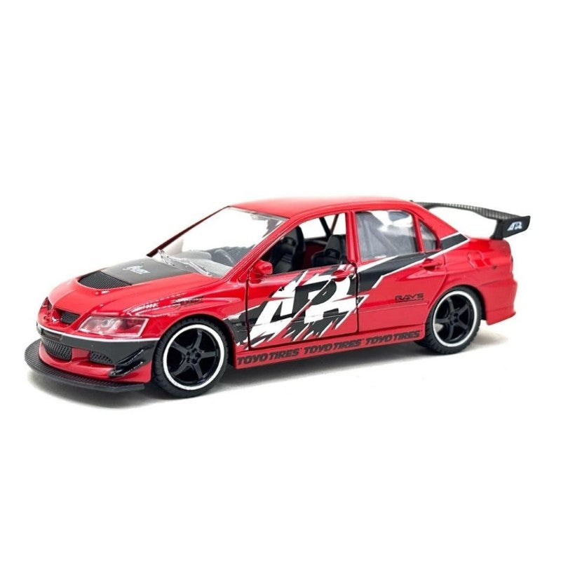ミニカー jwingsf2 Pack Lancer e Nissan Skyline Velozes e Furiosos 1:32 - Jada