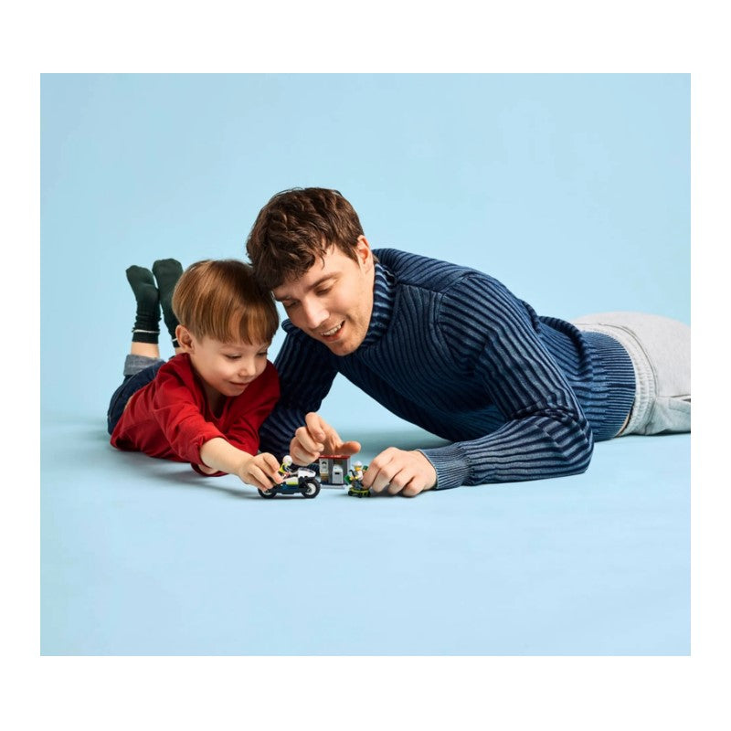 Lego City Perseguição policial de motocicleta - 60455