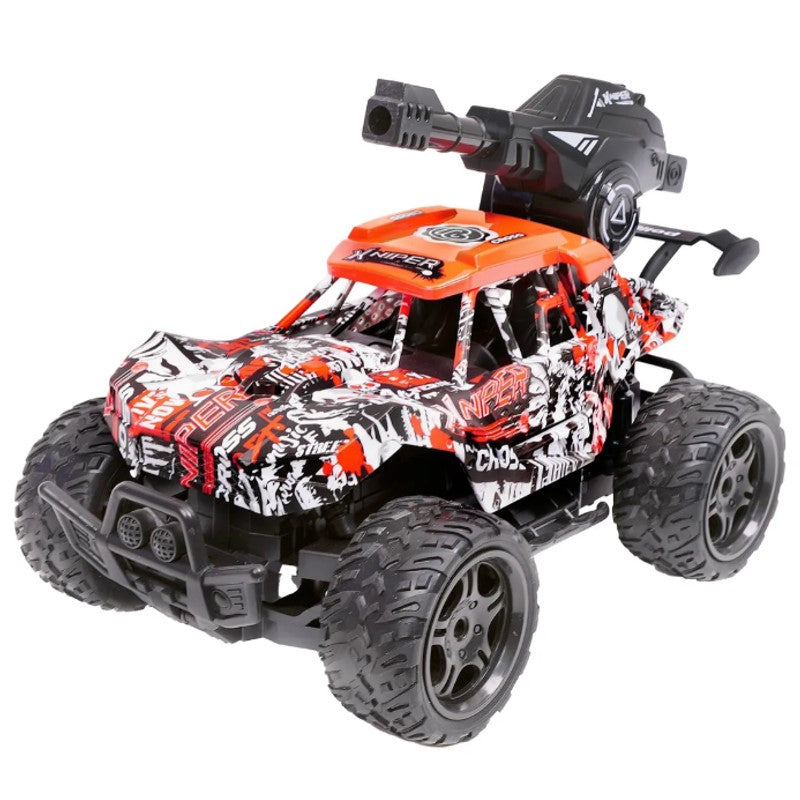 Xniper Cross Carro Controle Remoto Lançador Bolinha Gel - POLIBRINQ