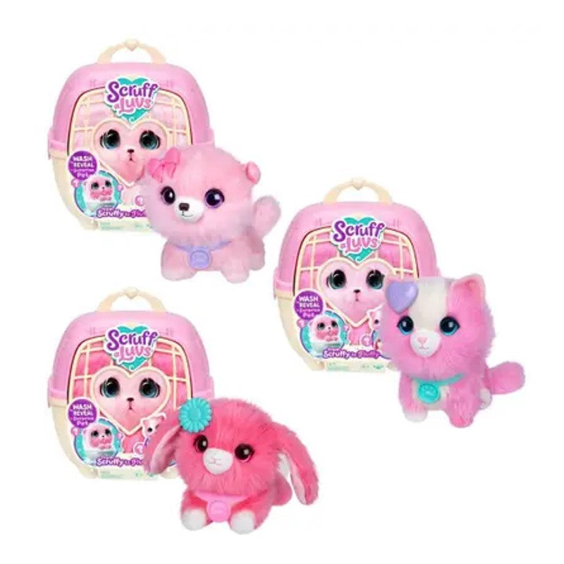 Adotados Scruff A Luvs Surpresa Rosa - Fun