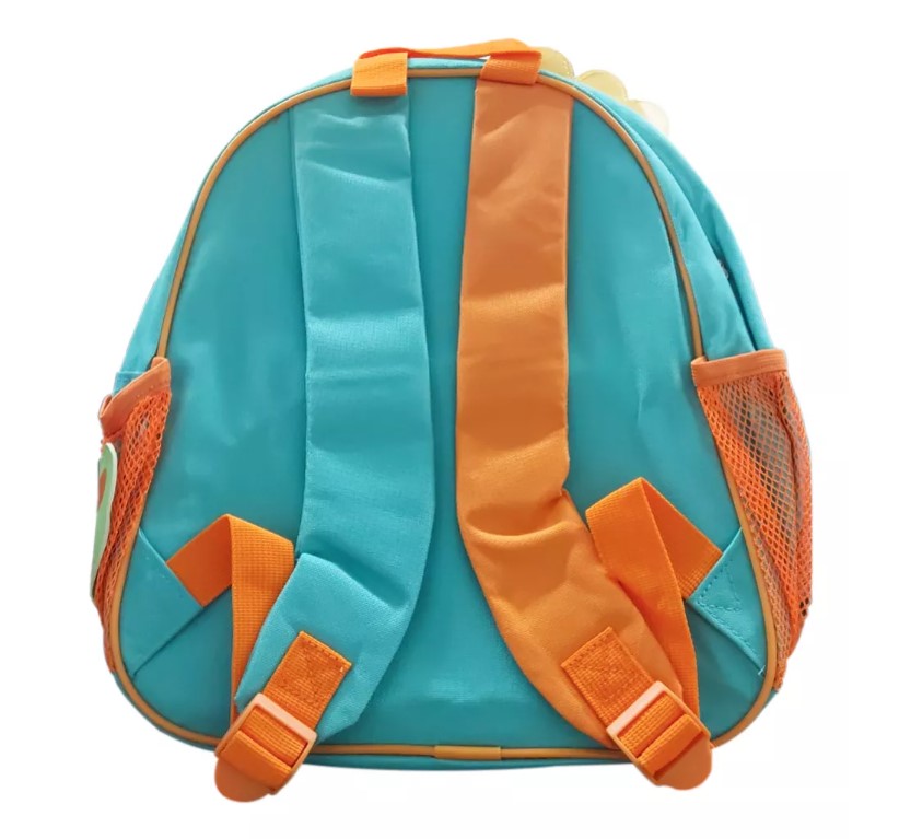 Mochila De Costas Infantil Escolar Clio Pets Dino