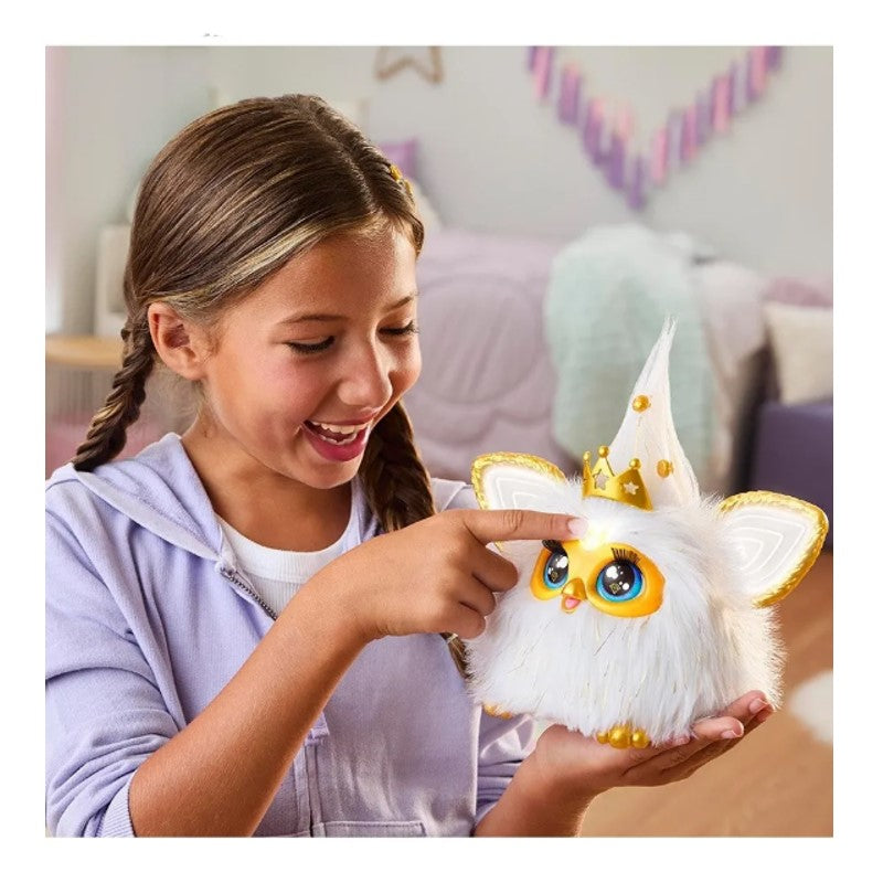 Furby Gold Glam Pelúcia Interativa - Hasbro
