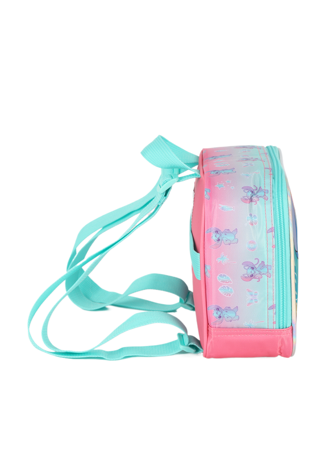 Kit Escolar Stitch Luxcel – Mochila com Rodinhas, Lancheira e Estojo