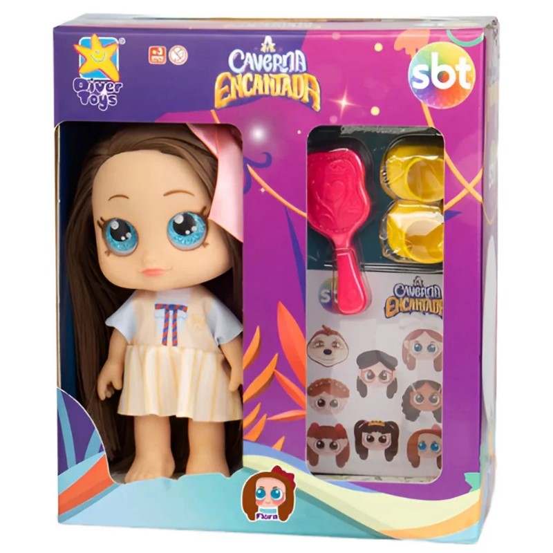 Boneca Flora A Caverna Encantada - DiverToys