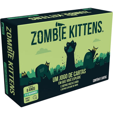 Jogo Exploding Kittens: Zombie Kittens - Galápagos