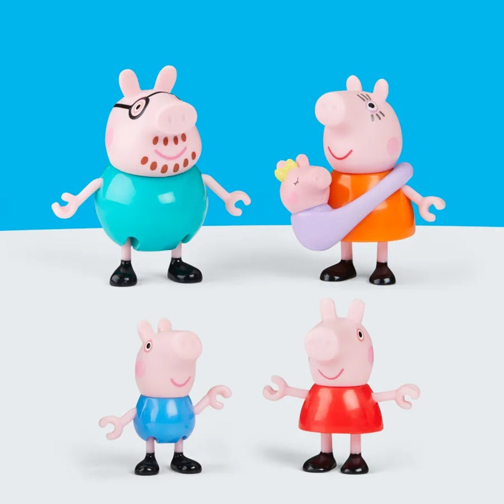 Conjunto Peppa Pig Nova Família Com Evie Pig - Hasbro