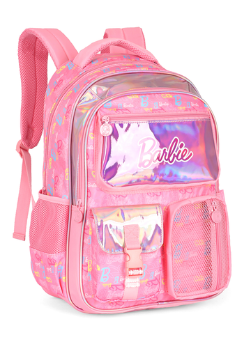 Mochila de Costas G Barbie PINK Holográfica Luxcel | Brilho, Estilo e Amplo Espaço!