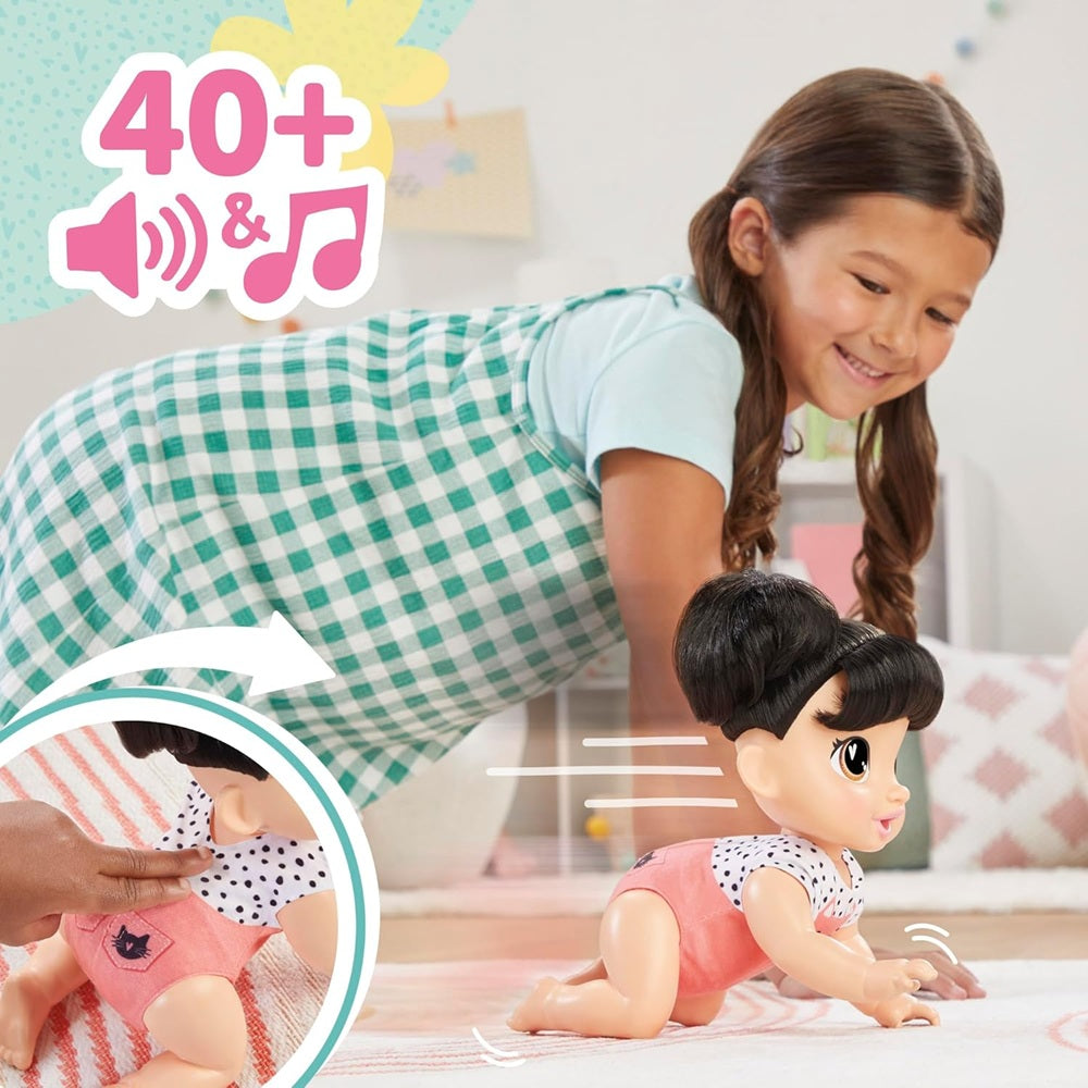 Boneca Baby Alive Katie Kat Engatinha e Brinca - Hasbro