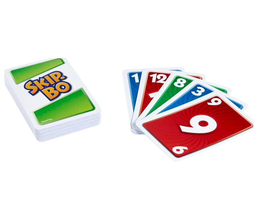 Jogo De Cartas Skip Bo Uno - Mattel