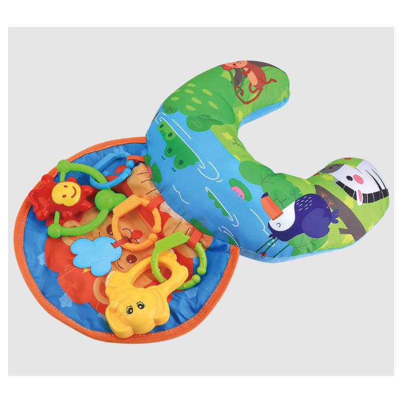 Almofadinha de Atividades Bebê Conforto Leão - ZOOP TOYS