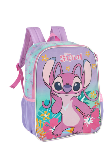 Mochila Escolar Angel Disney Luxcel – Infantil / Juvenil | Original, Fofa e Estilosa