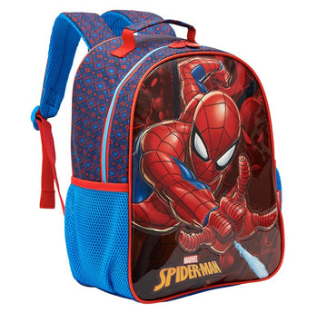 Mochila de Costas Escolar Infantil 16 Homem Aranha - Xeryus