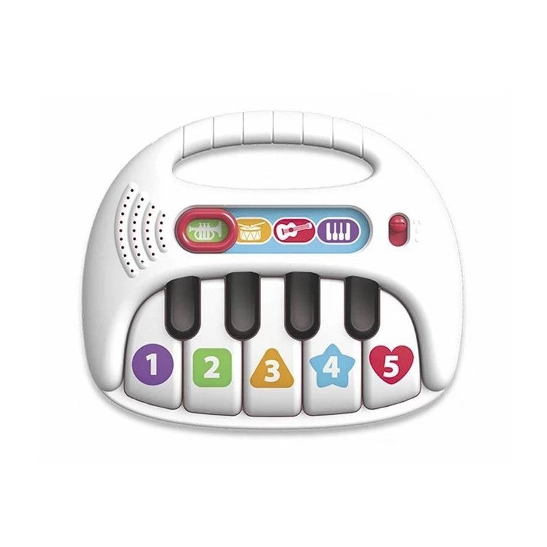 Piano Musical Arco Íris Com Luz E Som - Shiny Toys