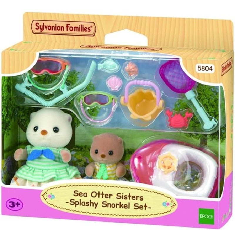 Sylvanian Families Irmãs Lontras-Marinhas Snorkel - Epoch 5804