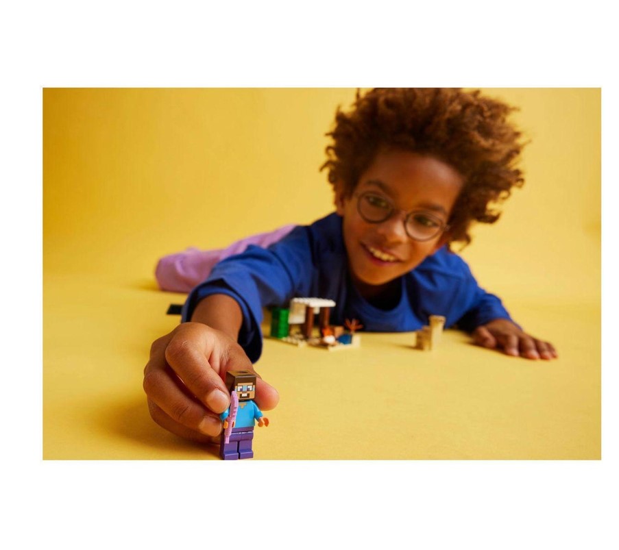 Lego Minecraft Expedição do Steve ao Deserto - 21251