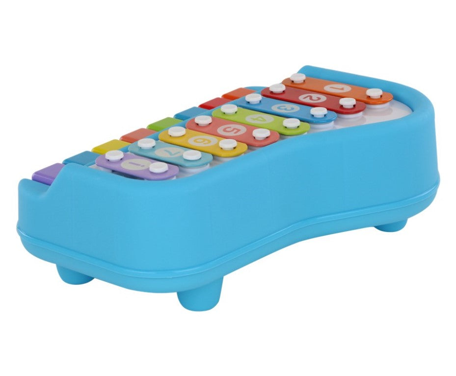 Brinquedo Musical 2 em 1 Xilofone e Piano Infantil