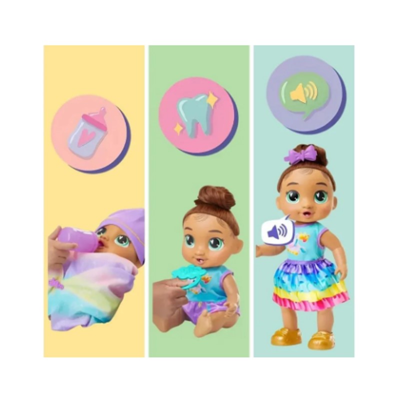 Boneca Baby Alive Bebe Cresce Sophia - Hasbro