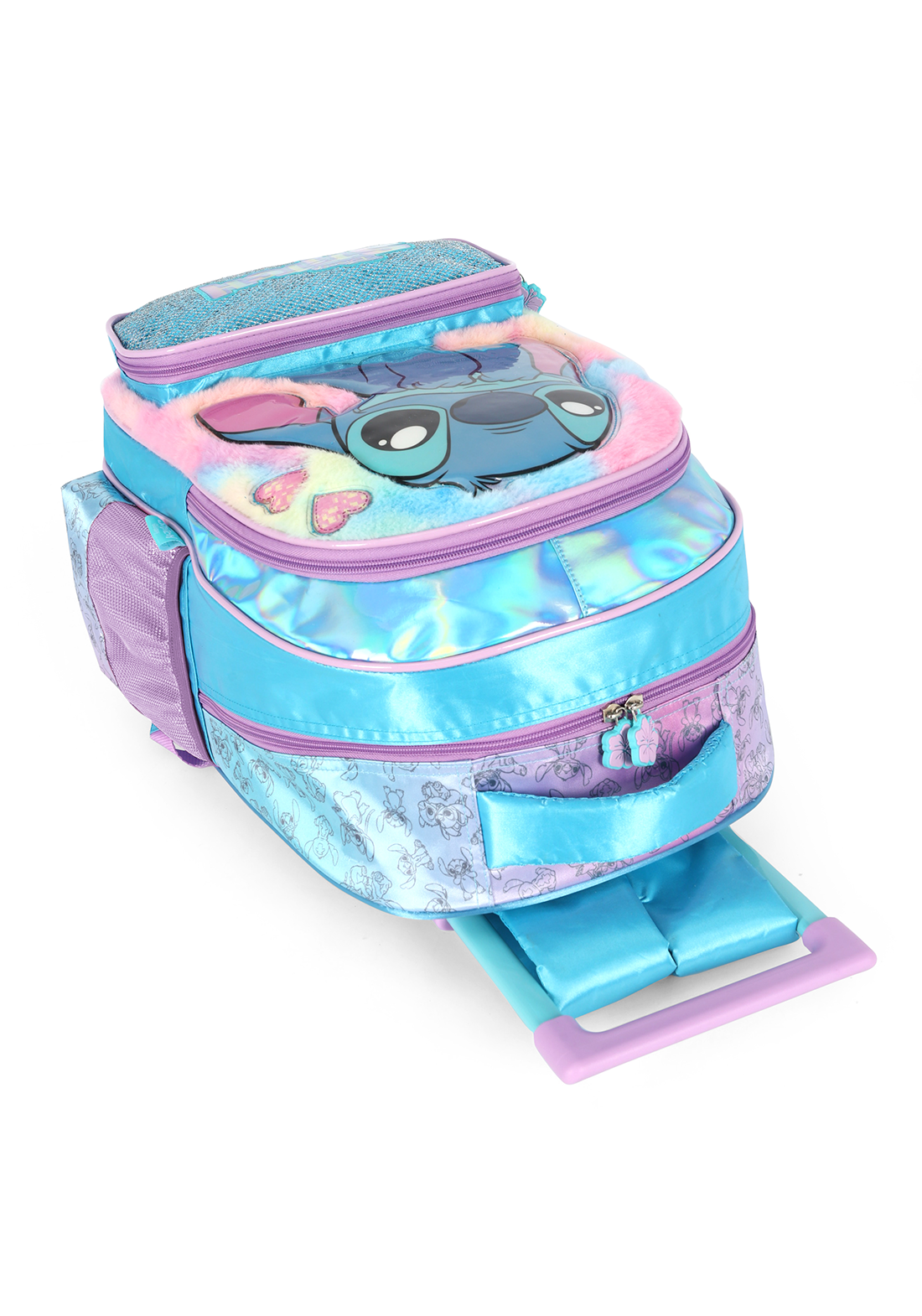 Mochila de Rodinhas Stitch Disney Luxcel – Infantil / Juvenil | Original, Brilhante e Encantadora!