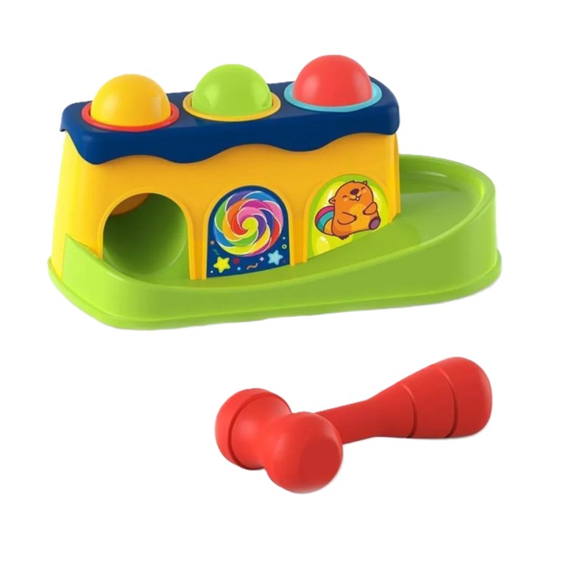 Martelinho Educativo de Brinquedo Para Bebê - Shiny Toys