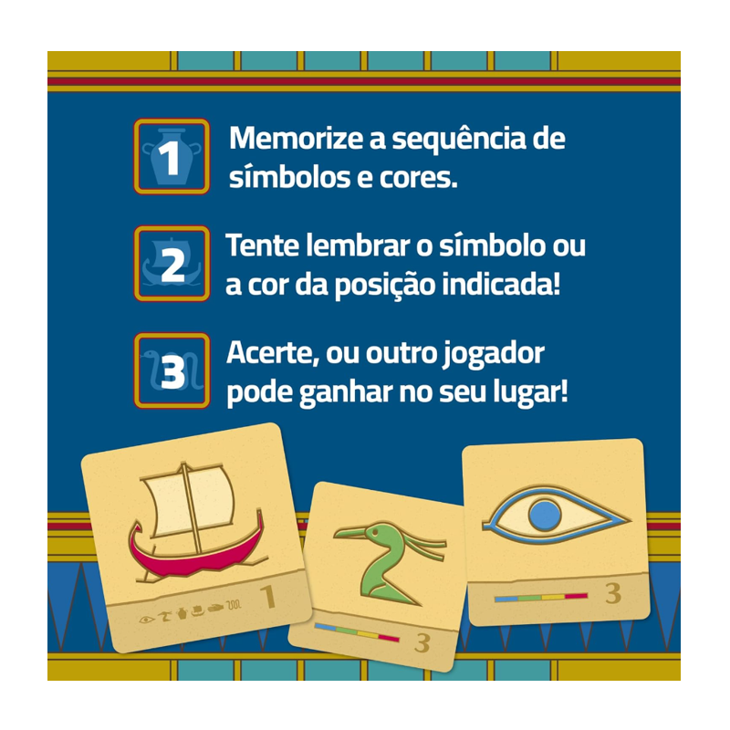 Jogo de Cartas Glifos - Papergames