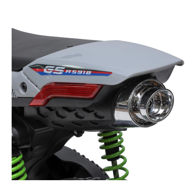 Moto Elétrica ZS Infantil 12V Verde com rodinhas  - Zippy
