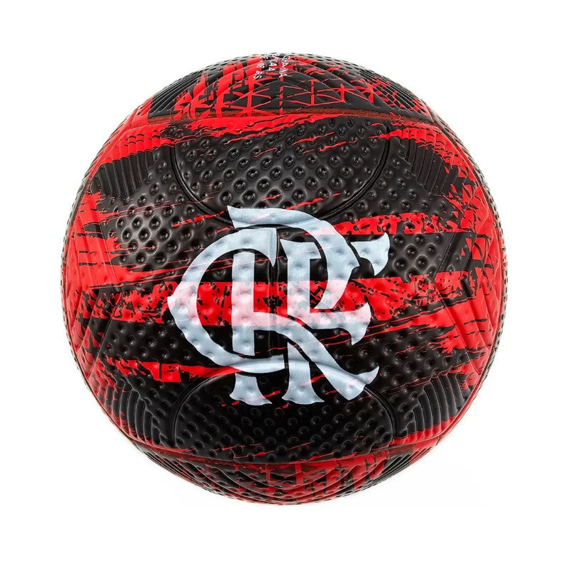 Mini Bola de Futebol Flamengo Dualt N° 2 vermelha