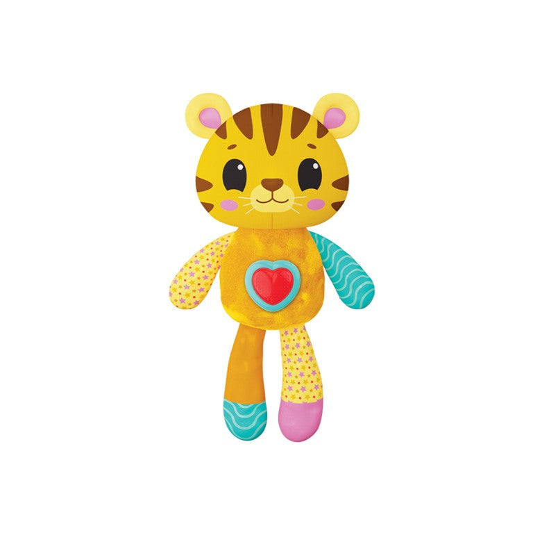 Pelúcia Musical Infantil Amigos Saudáveis Luz e Som - Shiny Toys