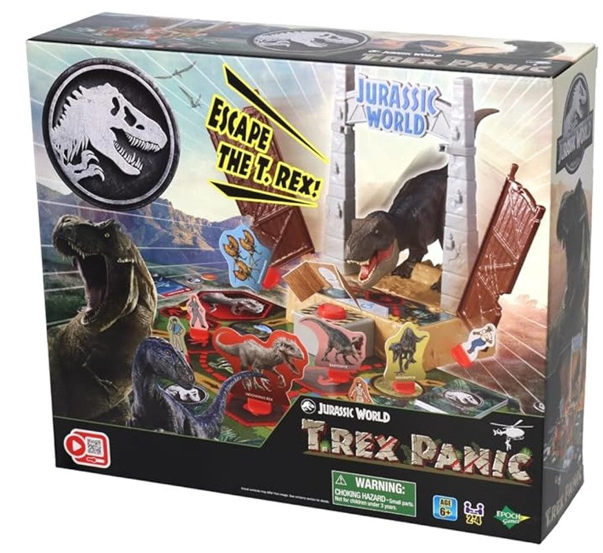 Jogo Jurassic World T-Rex Panic - Epoch 7514 – Brink Center