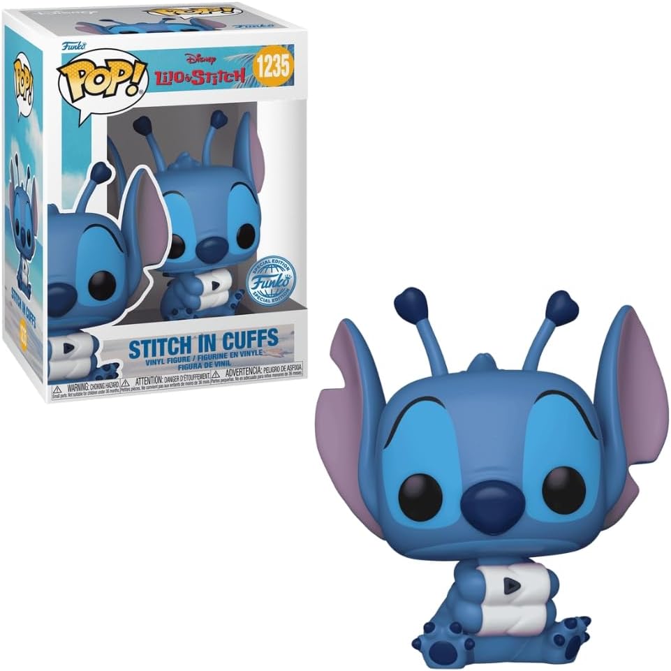 Boneco Funko Pop! Disney Lilo Stitch - Stitch nas Algemas