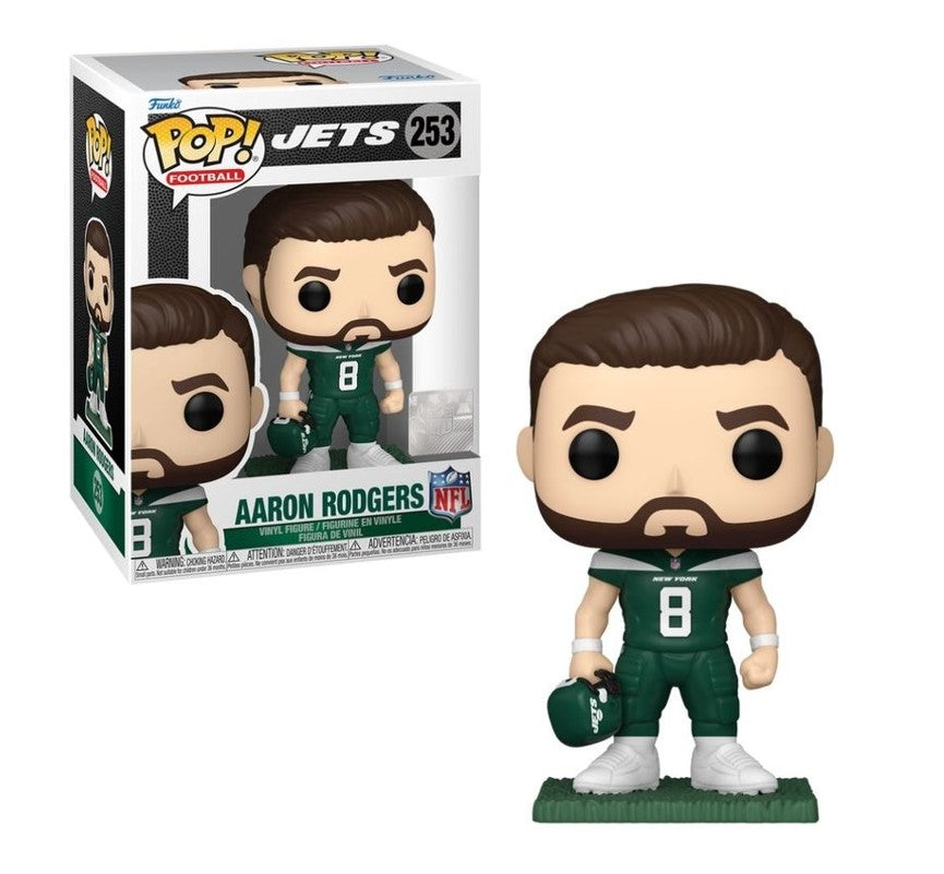 Boneco Funko Pop NFL Jets Aaron Rodgers - Candide