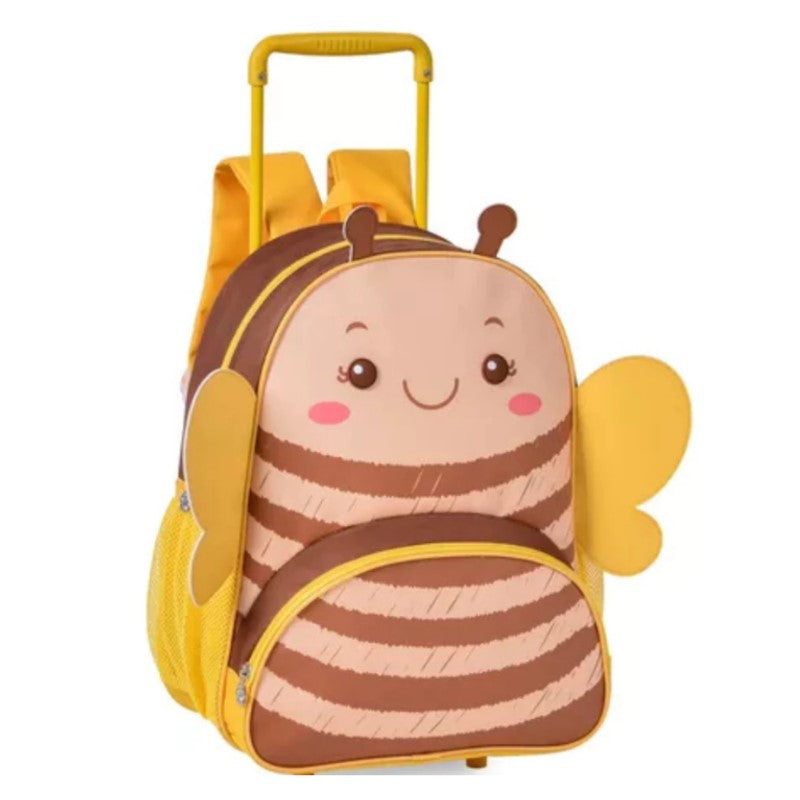 Mochila De Rodinha Infantil Clio Pets Escola - Clio