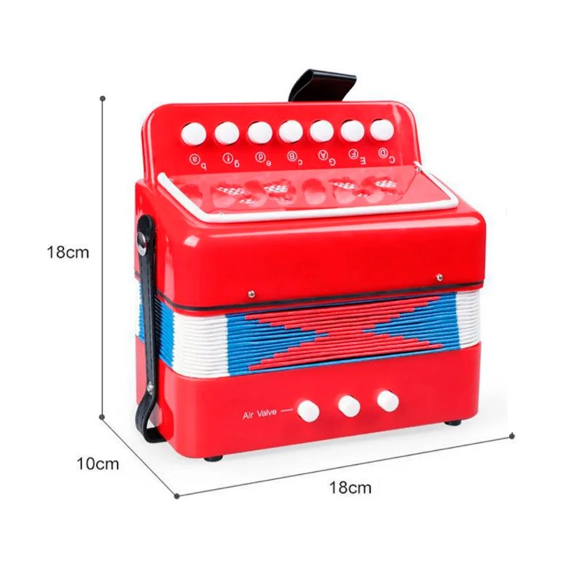 Instrumento Musical Infantil Mini Acordeom - Shiny Toys