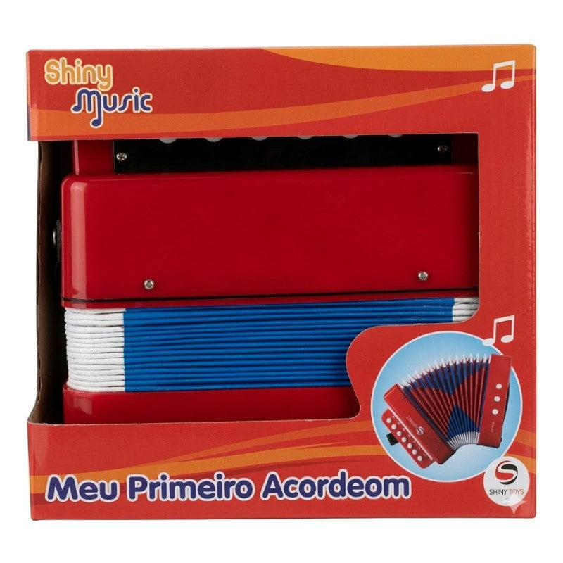 Instrumento Musical Infantil Mini Acordeom - Shiny Toys