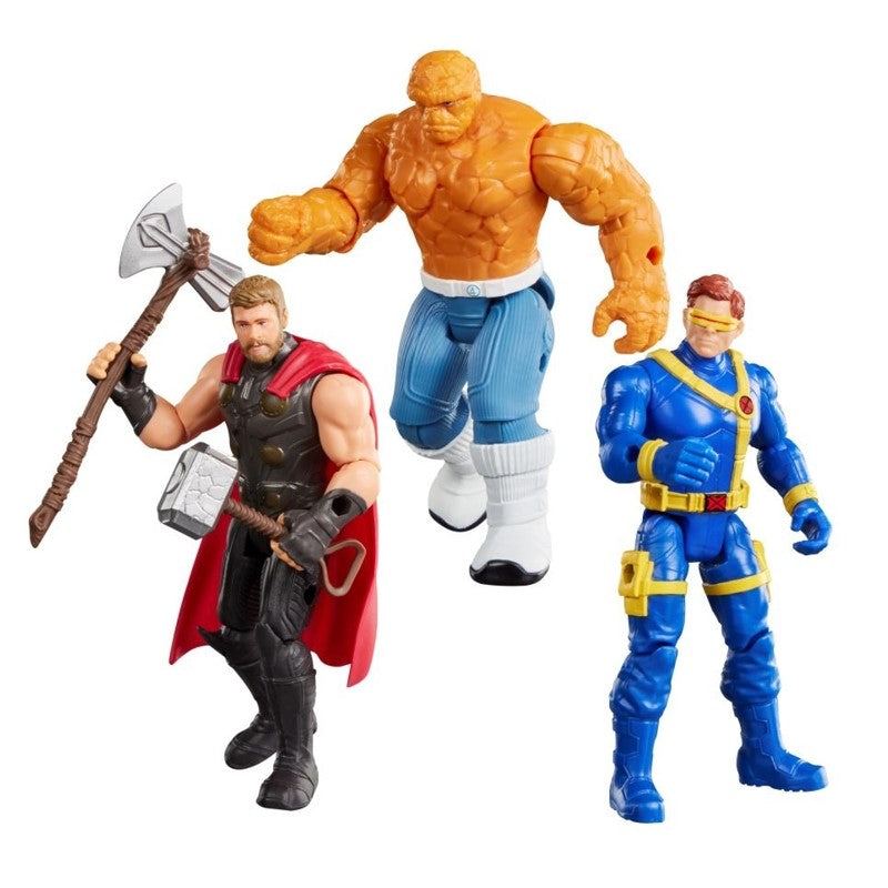 Marvel Avengers Doomsday ActionVerse Pack com 3 Figuras de Ação - Hasbro