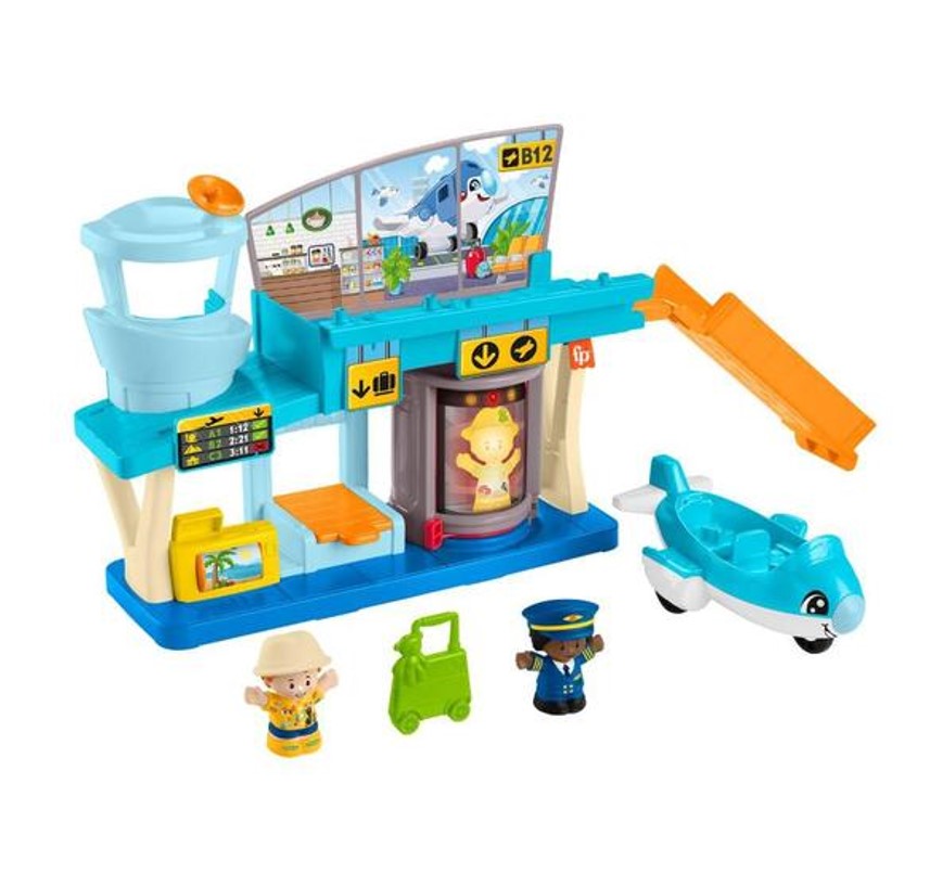Fisher-Price Little People Aventuras no Aeroporto - Mattel