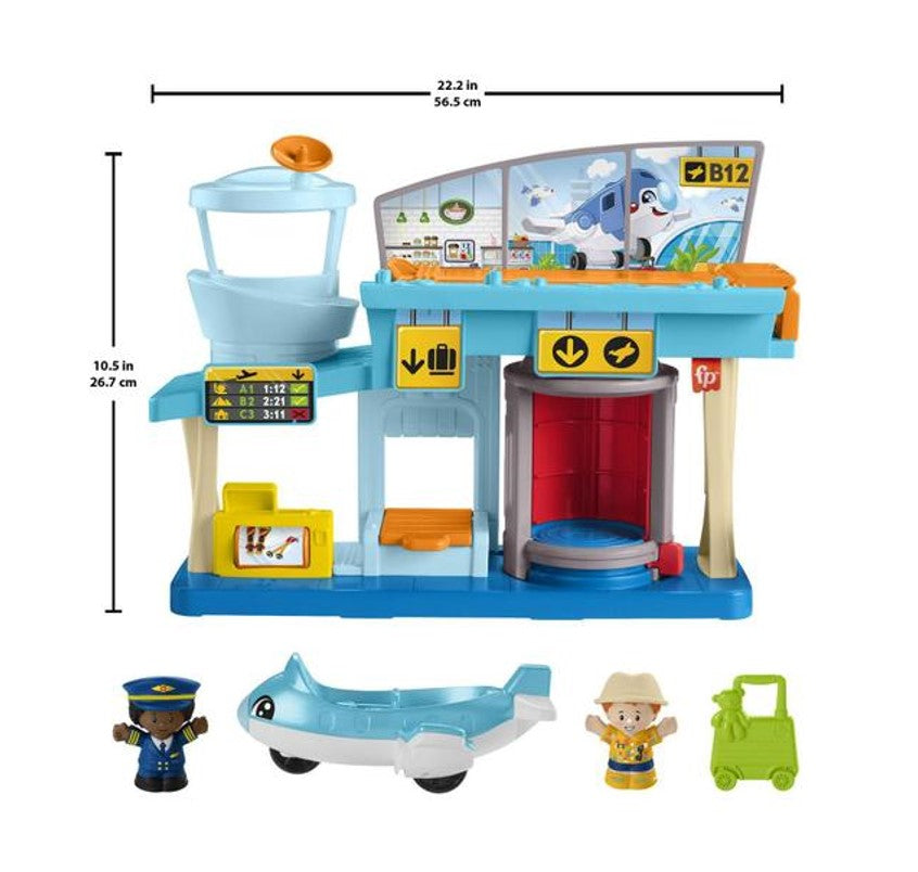 Fisher-Price Little People Aventuras no Aeroporto - Mattel