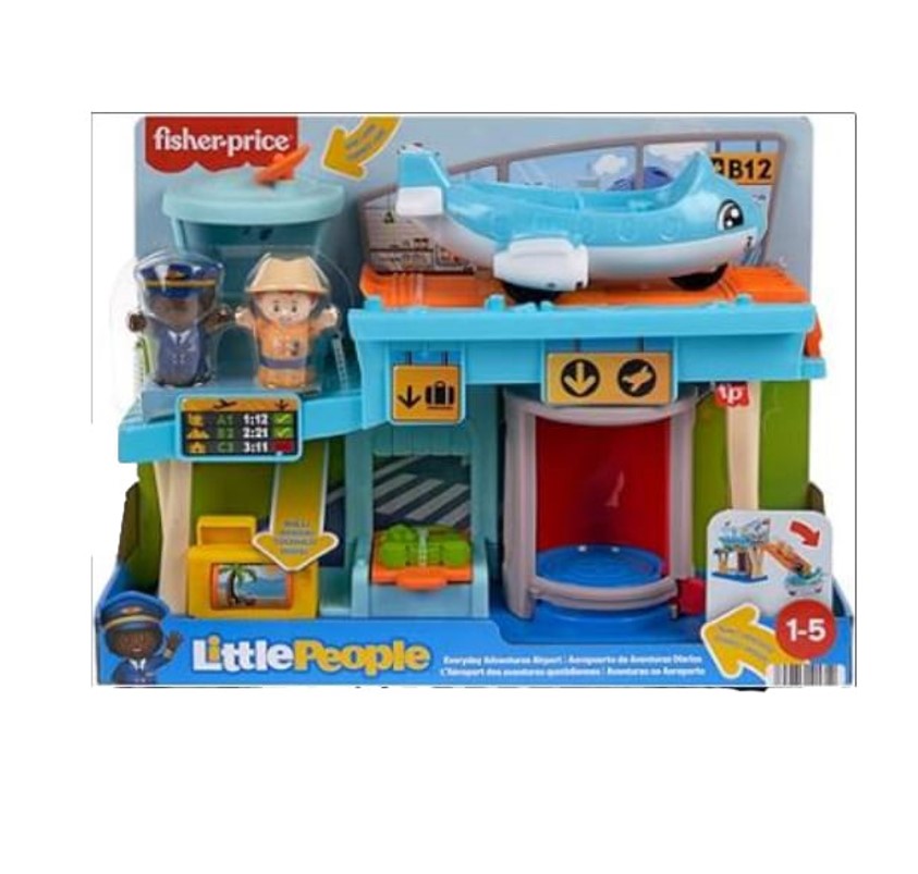Fisher-Price Little People Aventuras no Aeroporto - Mattel
