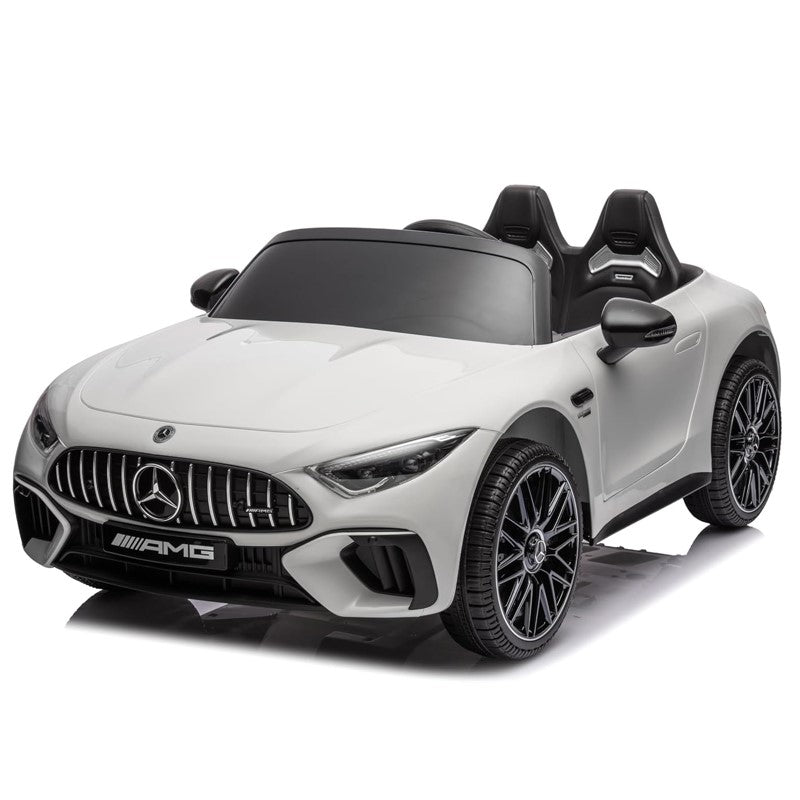Carro Mercedes AMG 2 Lugares Branco R/C Eletrico 12V - Bandeirante