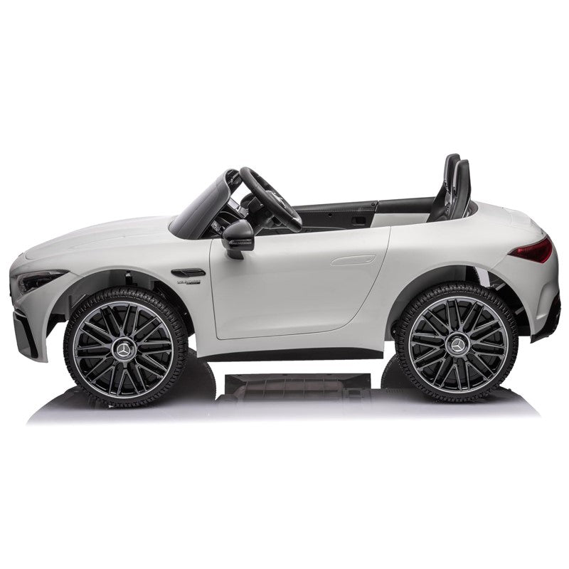 Carro Mercedes AMG 2 Lugares Branco R/C Eletrico 12V - Bandeirante