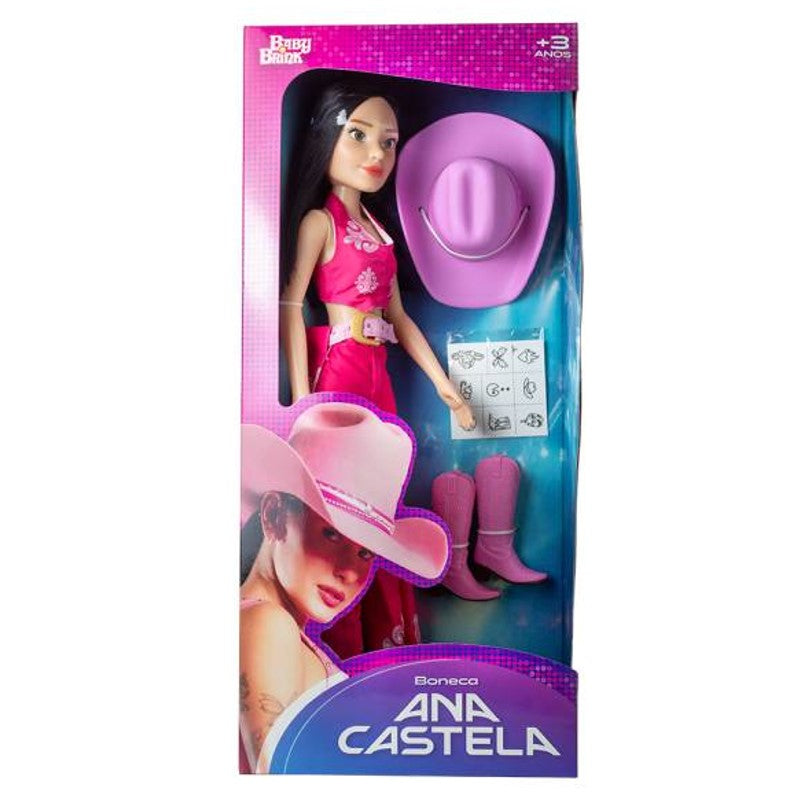 Boneca Ana Castela 53cm - Nova Brink