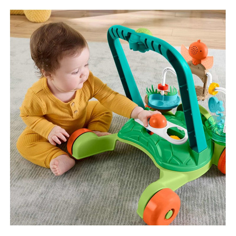 Fisher-Price Brinquedo Andador Tartaruga Primeiros Passos - Mattel