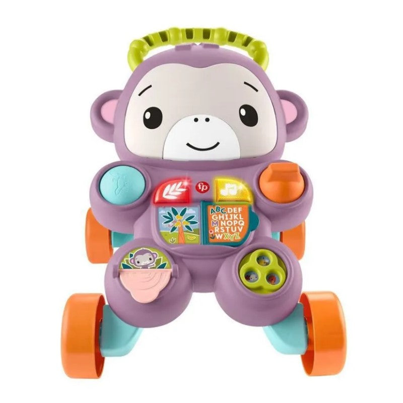 Fisher-Price Andador Aprenda Comigo Amigo Macaco - MATTEL