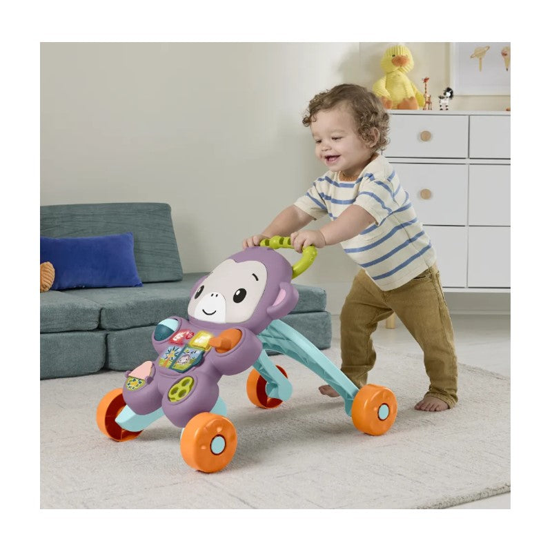 Fisher-Price Andador Aprenda Comigo Amigo Macaco - MATTEL
