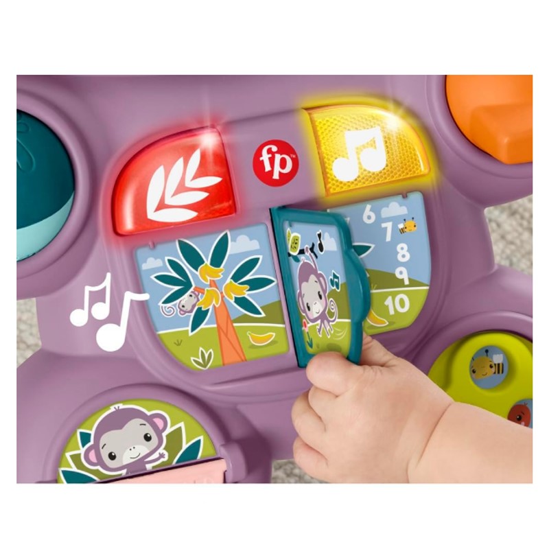 Fisher-Price Andador Aprenda Comigo Amigo Macaco - MATTEL