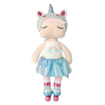 Boneca Mini Angela Unicornio Patinadora - Metoo
